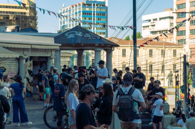 Cobertura de evento urbano